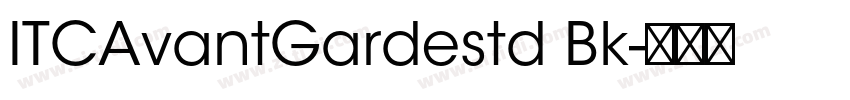 ITCAvantGardestd Bk字体转换